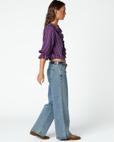 MULBERRY STRIPED SHIRT
