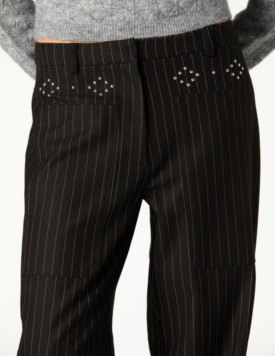 PANTALON RAYA TACHA BLACK