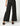 CHARCOAL STRIPED WAISTBAND BUTTON TROUSERS