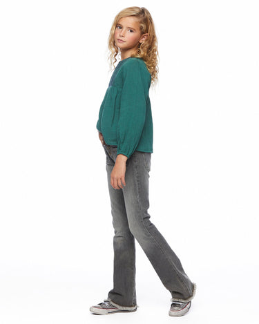 Pantalón campana gris
