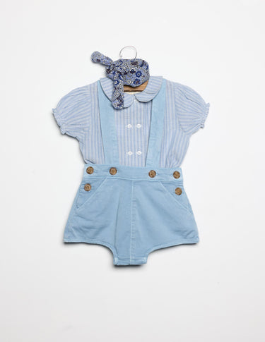 FRENCH ANILINE BLUE TROUSERS