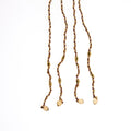 LONG AMBER BEADS NECKLACE