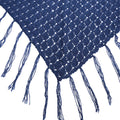 MIDNIGHT OPEN-KNIT MAXI SCARF