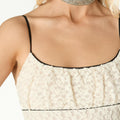 ECRU LACE DRESS
