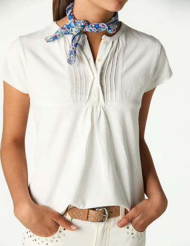 JARETAS WHITE T-SHIRT