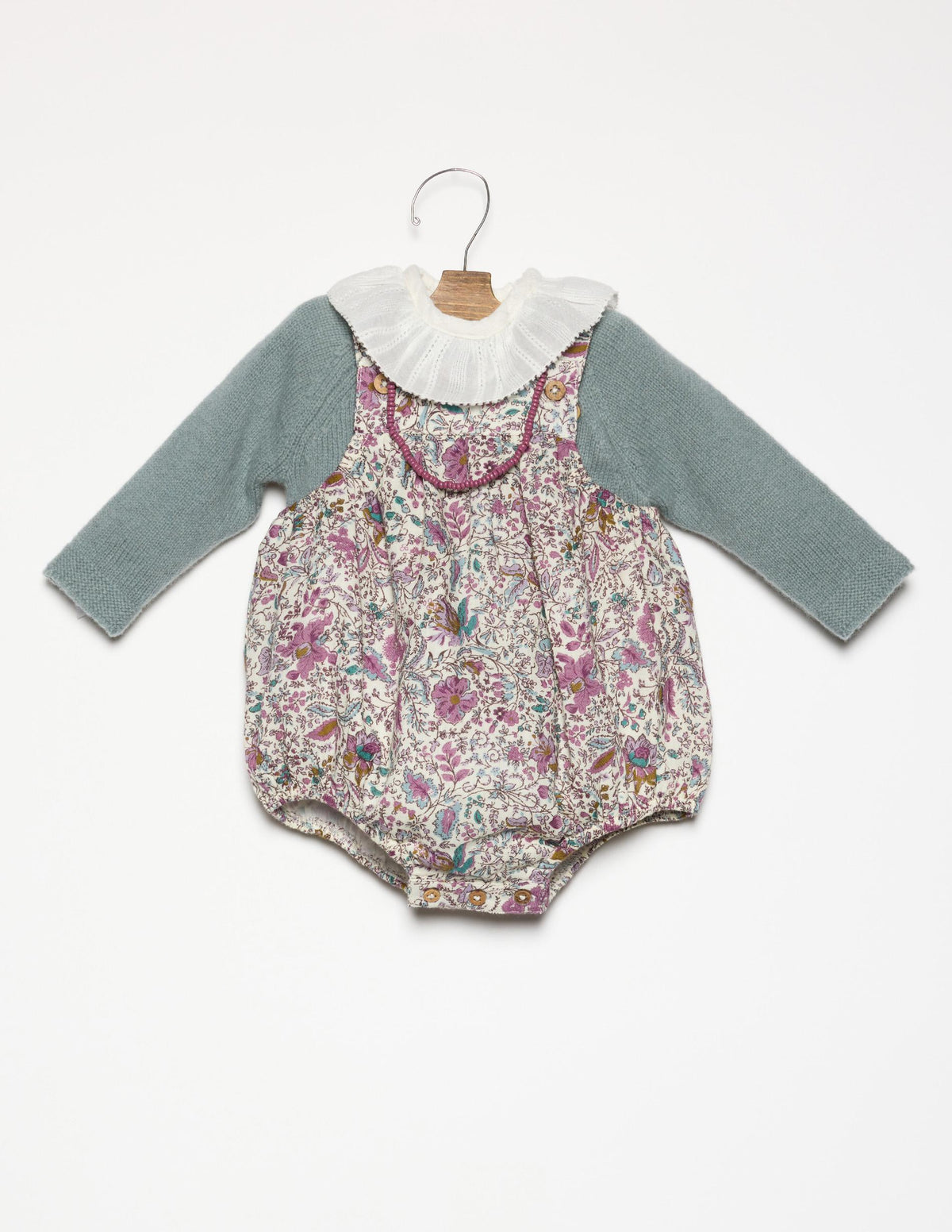 BABY SAGE SWEATER