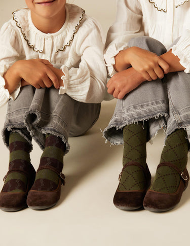 DIAMOND MOSS SOCKS