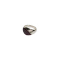 CHOCOLATE DIAGONAL STONE RING