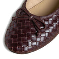 BRAIDED BROWN BALLERINA