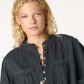 CAMISA JARETAS LACE ANTRACITA