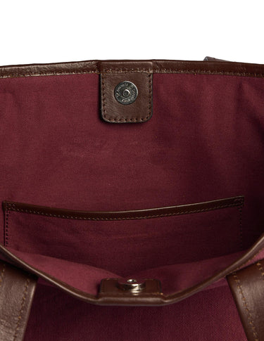 BORDEAUX TWILL STUDENT BAG