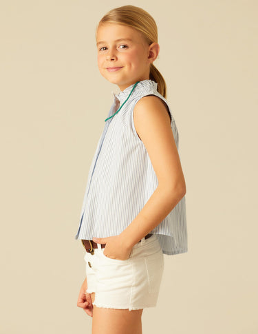 CAMISA RAYAS AZUL