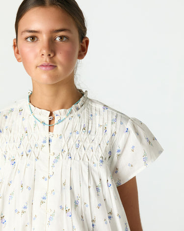 BLUE FLOWER SHIRT