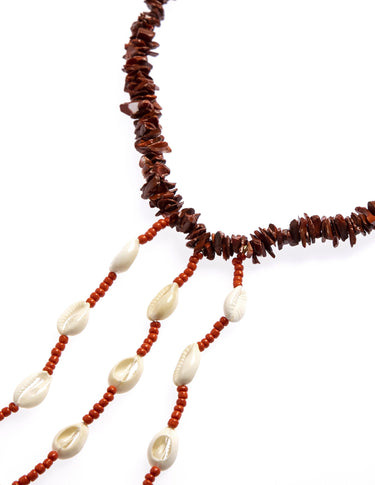 SHELL CORAL NECKLACE