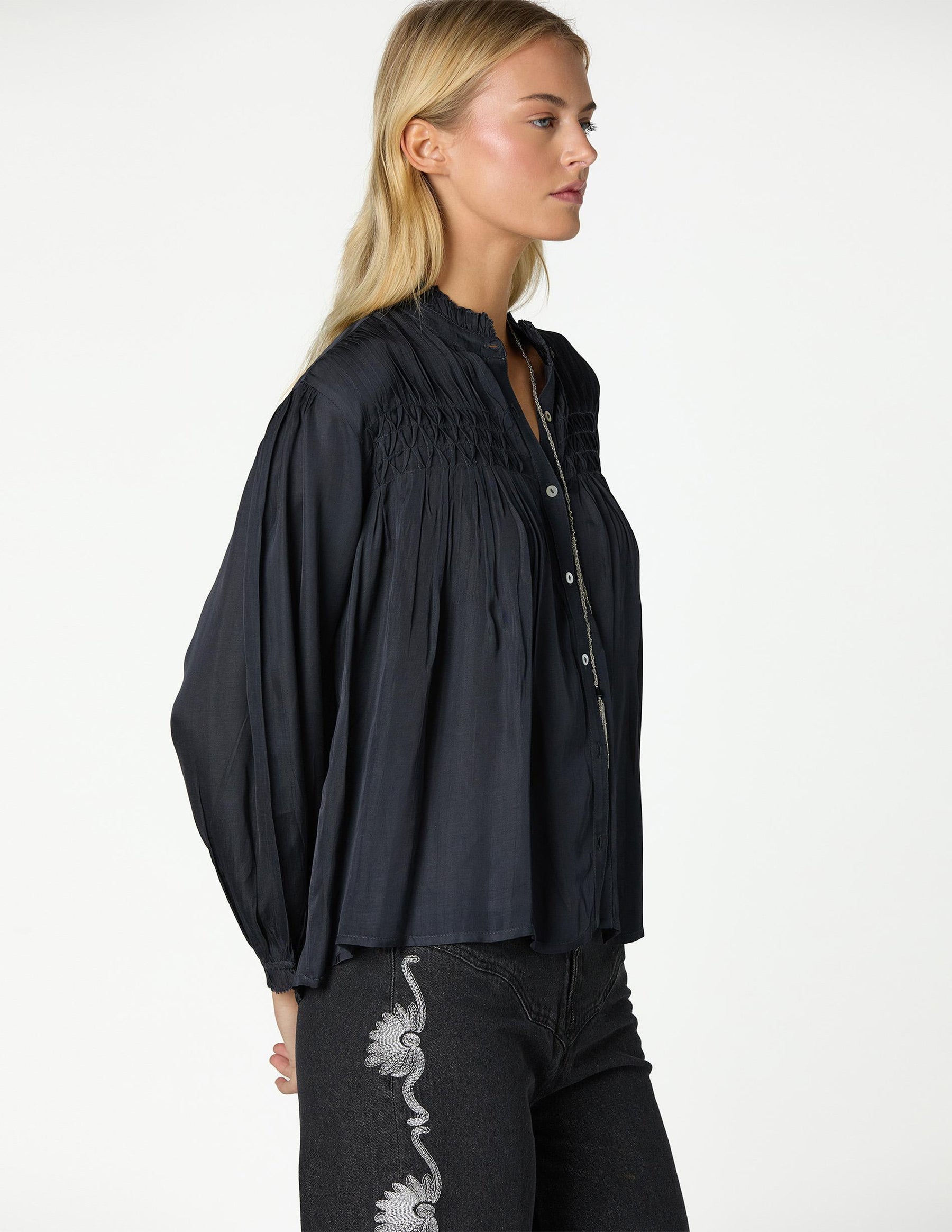 CAMISA SEDILLA JARETAS ANTRACITA