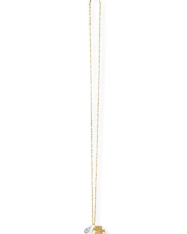 COLLAR CHARM TREBOL DROP