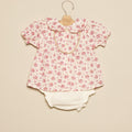 MORA GATHERED FLORAL SHIRT