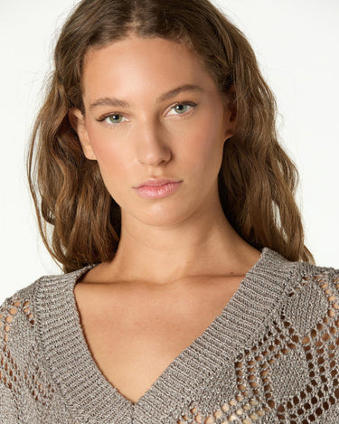 JERSEY PUNTO BRILLO PLATA
