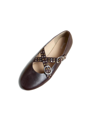 BAILARINA TACHAS MARRÓN