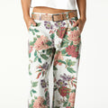 BOTANICAL PRINT TROUSERS