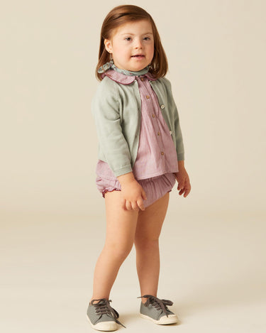 LIGHT GREY BUTTON-UP JACKET