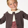 CHAQUETA BOTÓN LODEN CHOCOLATE