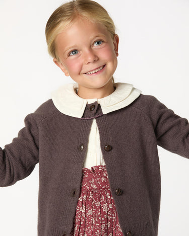 CHAQUETA BOTÓN LODEN CHOCOLATE