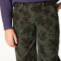 CURRY FLORAL CORDUROY PANTS