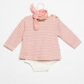 RED STRIPE T-SHIRT