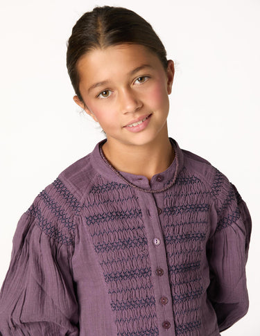 CHOCOLATE ROUND NECK NIDOS SHIRT