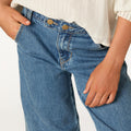 PANTALÓN "NN" BORDADO BLUE