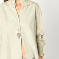 CAMISA TACHAS SAGE
