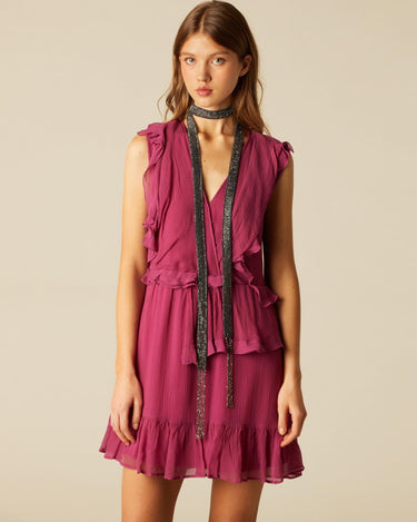 MULBERRY LAYERED DRESS