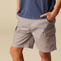 RY BLUE CARGO SHORTS