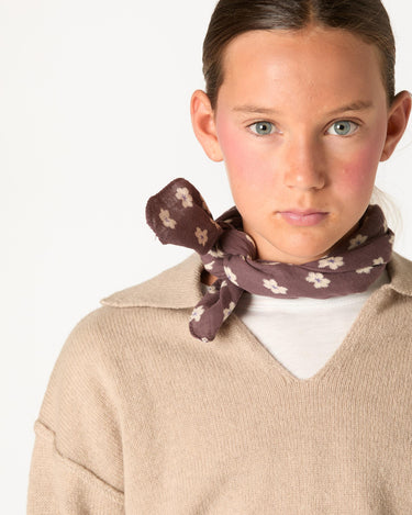 JERSEY POLO MARRÓN GLACÉE