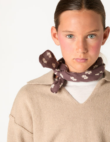 JERSEY POLO MARRÓN GLACÉE