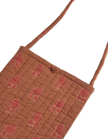 BUTI PRINT SHOULDER BAG ORANGE