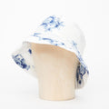 Blue toile de jouy hat