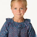 VESTIDO NIDO NIGHT GARDEN BLUE