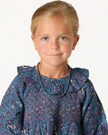 VESTIDO NIDO NIGHT GARDEN BLUE