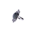 ANILLO CUADRADO PIEDRA