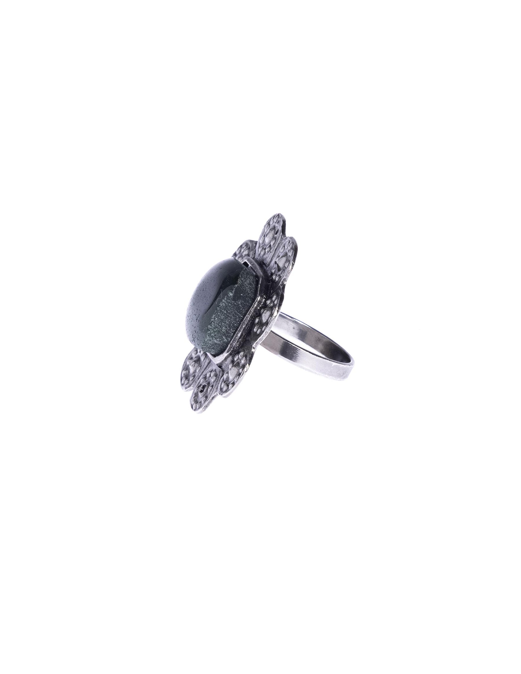 ANILLO CUADRADO PIEDRA
