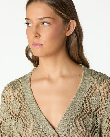 CHAQUETA PUNTO BRILLO INCENSE