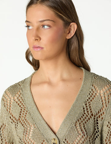 SHIMMER KNIT JACKET