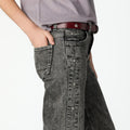 ANTHRACITE STAR DENIM JEANS