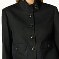 BLAZER BOLSILLOS PIPING AZUL