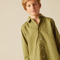 GREEN LEAF BUTI SHIRT