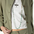 SILVER DRAGONFLY NECKLACE