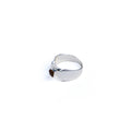 CHOCOLATE SQUARE STONE RING