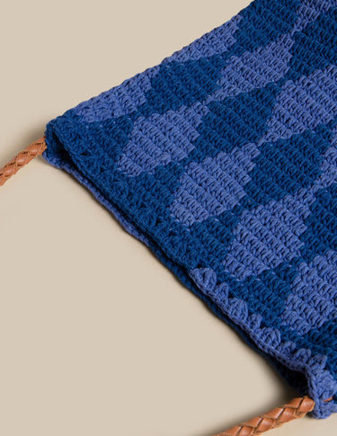 BLUE DIAMOND PURSE